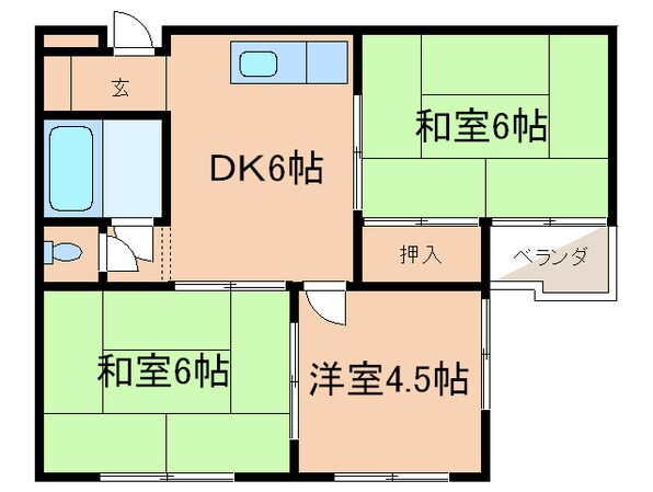 サンピアの物件間取画像